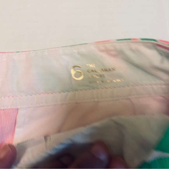 Lilly Pulitzer Callahan Tropical Shorts - Women 6 - Pink and Green - Picture 4 of 7